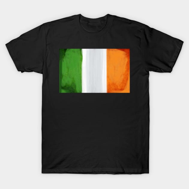 Ireland Flag T-Shirt by Dojaja